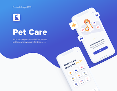 Pet Care Mobile App UI/UX