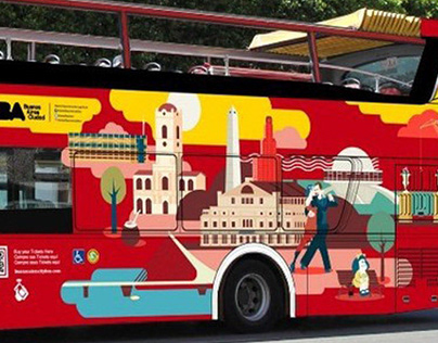 Bus turístico de Buenos Aires.