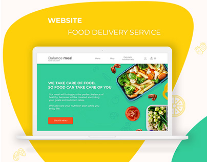 Food delivery website