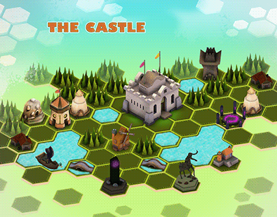 castle game environment design