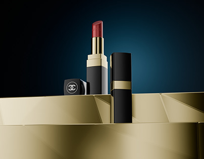 Luxury Cosmetics Lipstick Renders