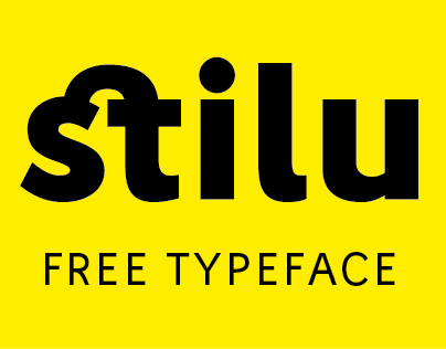 Stilu - Open Source Typeface