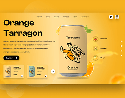 Juice Website Design