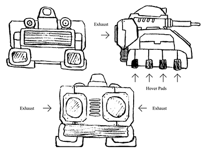 Mech Robot Concept Art