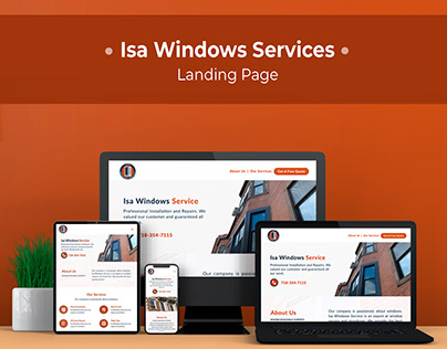 Isa Windows Services - Landing Page