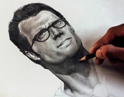 Drawing Superman