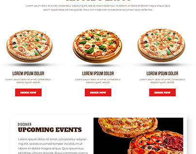 Website Pizza House