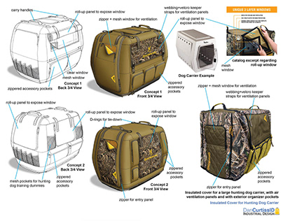 Insulated Cover for Hunting Dog Carrier
