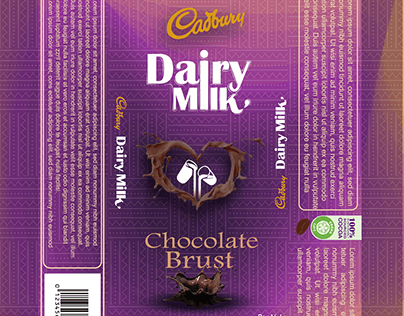 packaging redesign of Dairy Milk Bar