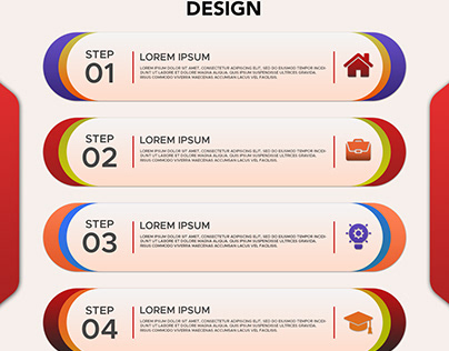 I will design professional unique infographic design