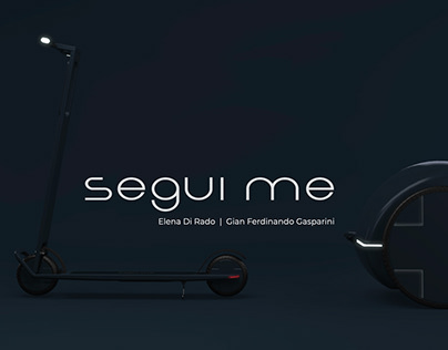 Segui me - scooter with automated transport module