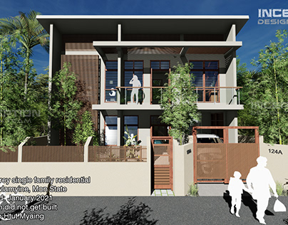 Two-storey detached single family residential