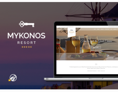 Mykonos Resort - Hotel Theme For WordPress