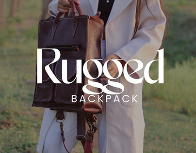 Rugged backpack-Bag Design Project