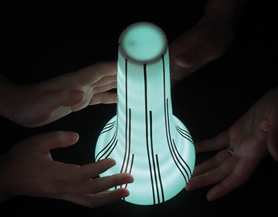 «Aurora» interactive lamp