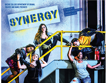 Synergy dance poster for Queens College CUNY