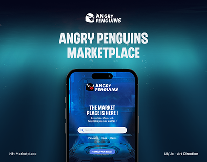 Angry Penguin - Webdesign