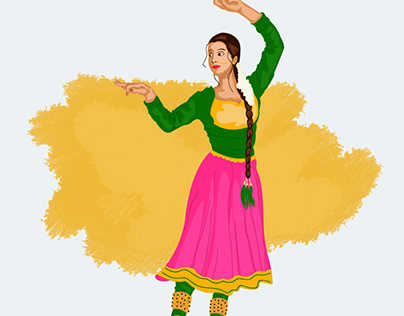 Kathak Projects | Photos, videos, logos, illustrations and branding on  Behance