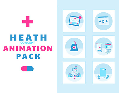 Medical & Health Animated Icon Pack
