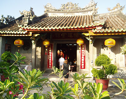 Le Temple de Quan Cong à HOi An, Vietnam