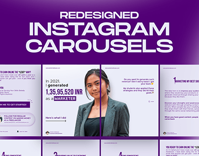 Carousel redesign of Saheli - Freelancer
