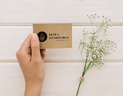 Love & Confection Business Cards