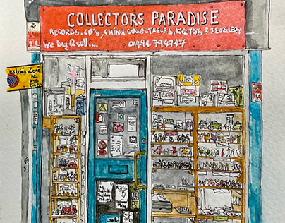 Collectors Paradise - Chesham Shop fronts