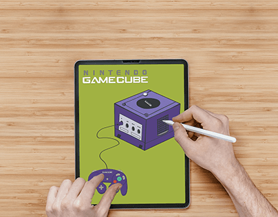 Project thumbnail - Gamecube Illustration