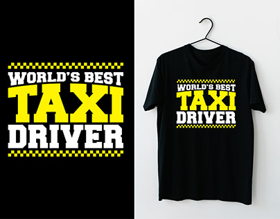 Explore Our Taxi Driver T-shirt Design