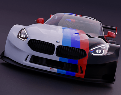 BMW Z4 GTE Concept Model