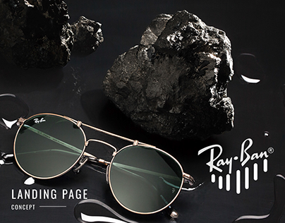 Concept Ray-Ban – Landing page sunglasses
