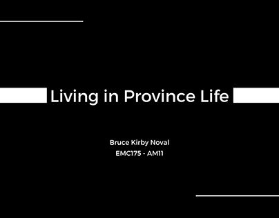 Living In Province Life - SA3