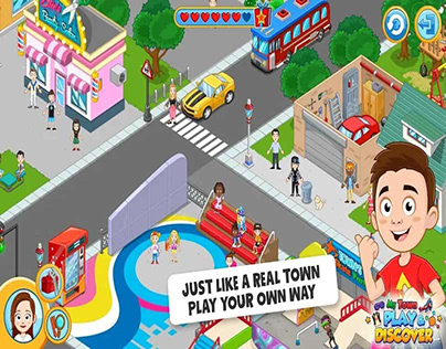 My Town: City Builder Game v1.38.2 MOD APK + OBB