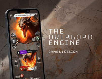 Game UI Design - The Overlord Engine