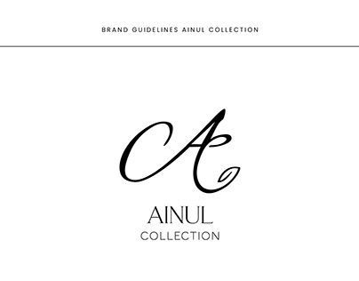 BRAND GUIDELINESS, AINUL COLLECTION