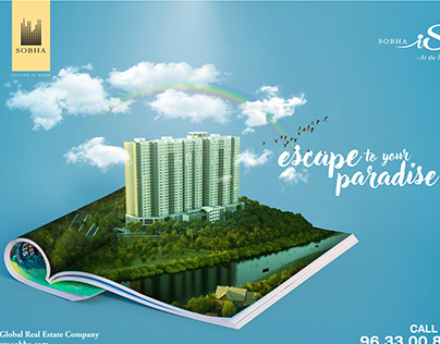 CREATIVE POSTER FOR SOBHA BUILDERS : ISLE PROJECT