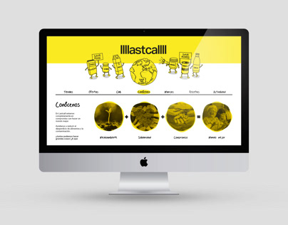 Página web para los supermercados Lastcall