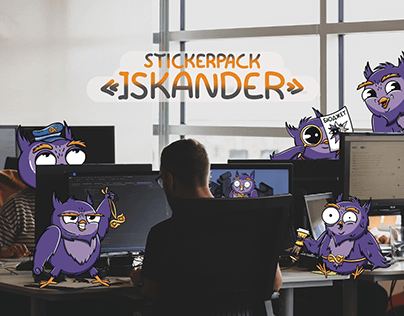 Stickerpack and character design