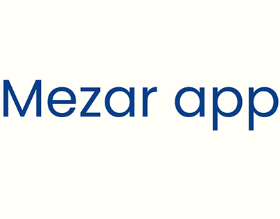 Mezar App UI UX Case