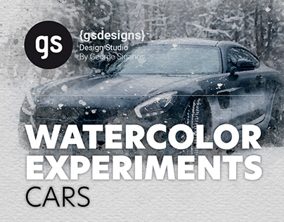 WATERCOLOR EXPERIMENTS - CARS