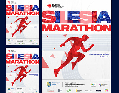 Brand style for Silesia Marathon event