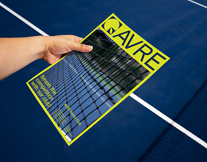 AVRE - Local Tennis Club Brand Identity