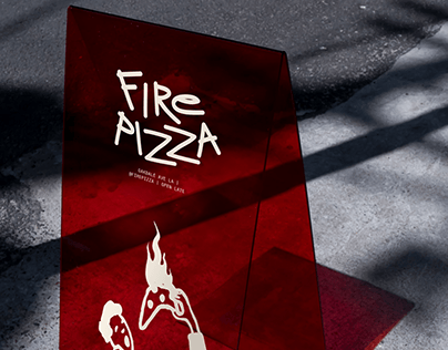 Fire Pizza | Brand identity | Logo design
