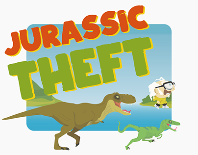 Jurassic Theft - HTML5 Platformer Game