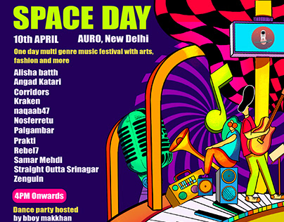 Space Day at Auro Posters for Social Media
