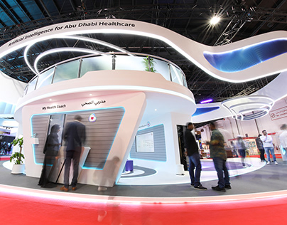 Department Of Health Stand at Arab Health Exhibition