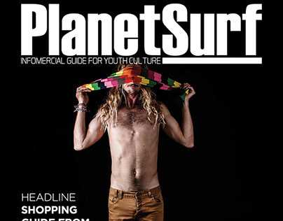Planet Surf Magazine Layout