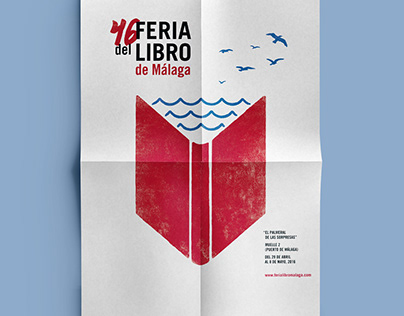 Campaña para la Feria del Libro de Málaga (46 edición)