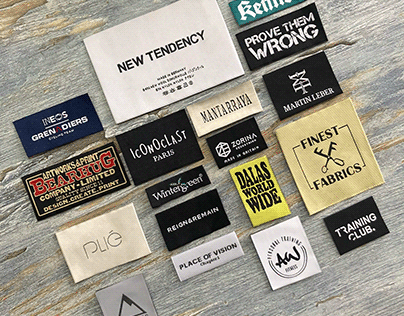 Woven Label Projects :: Photos, videos, logos, illustrations and branding  :: Behance