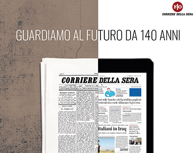 140 anni Corriere della Sera